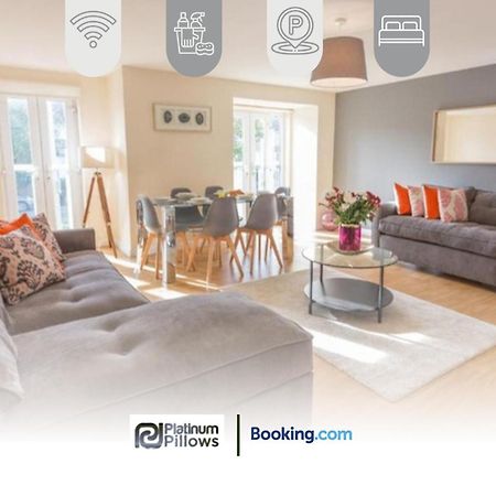Modern Oxford 2 Bedroom Apartments, Families & Contractor Accommodation, Near John Radcliffe Hospital Buitenkant foto